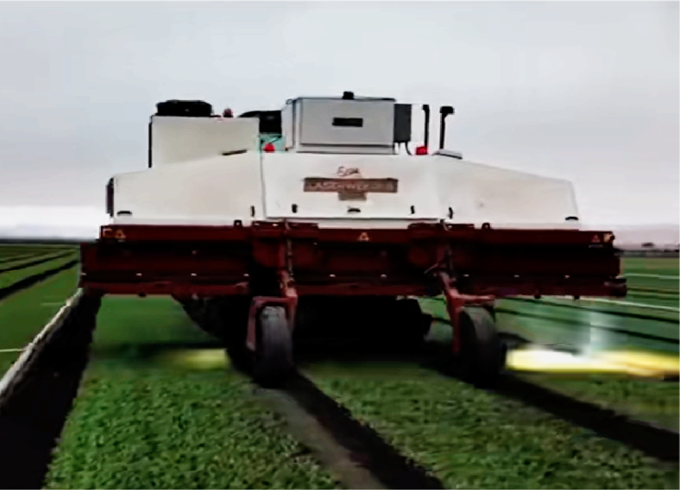 智能激光除草机感知方案